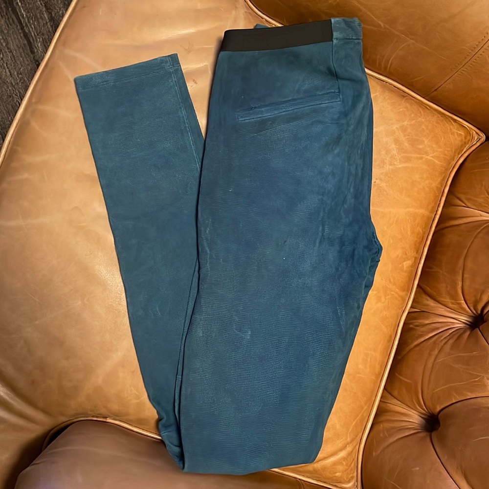 Helmut Lang, size 8, 33” inseam womens skinny jeans/leggings